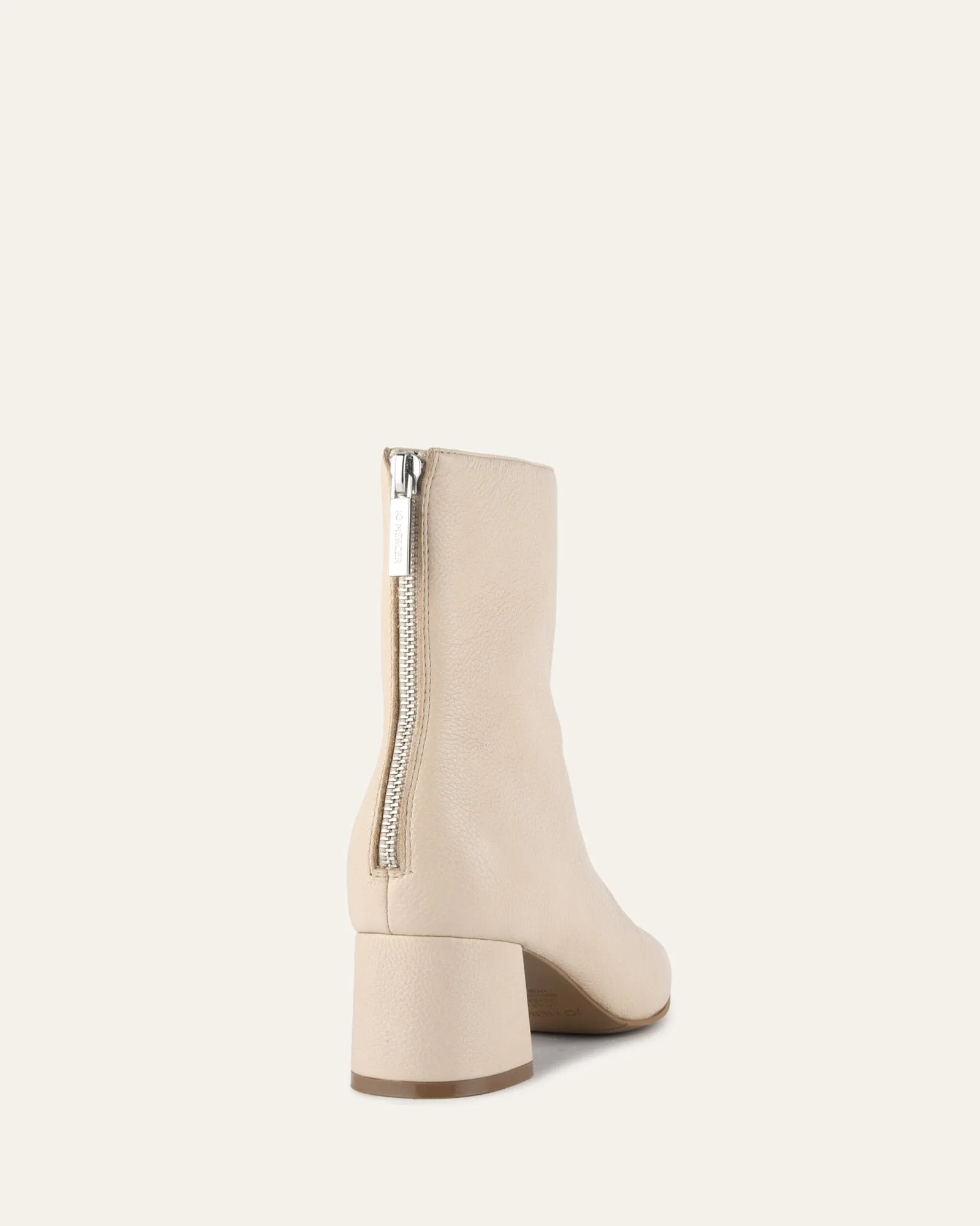 NORI MID ANKLE BOOTS SAND LEATHER