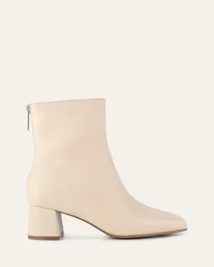 NORI MID ANKLE BOOTS SAND LEATHER