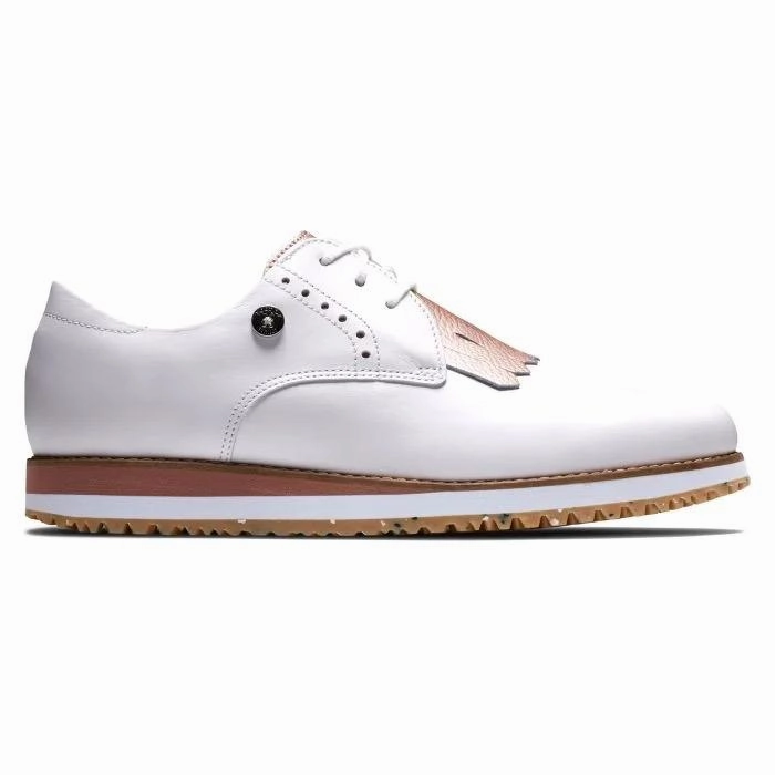 Nylon New Women's Footjoy FJ Sport Retro Golf Shoes - White Buy Immediately Your Next Favorite, Cotton
