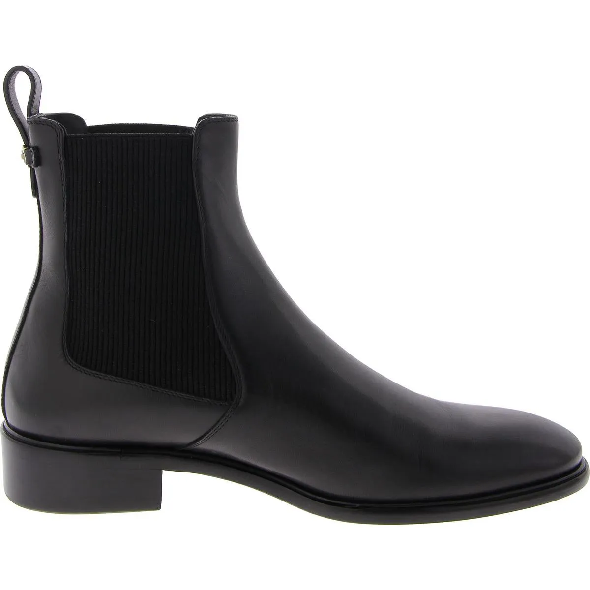 Oddo Womens Faux Leather Pull On Chelsea Boots