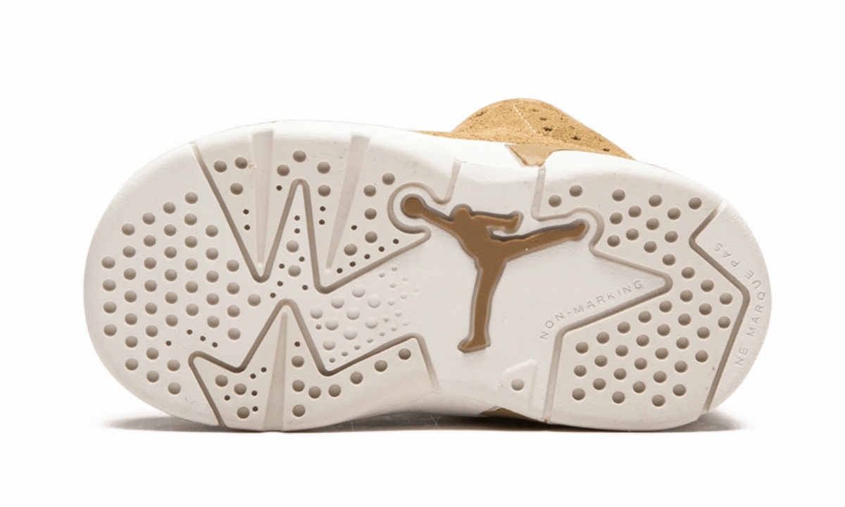 Polyester Jordan 6 Retro BT TD "Wheat"