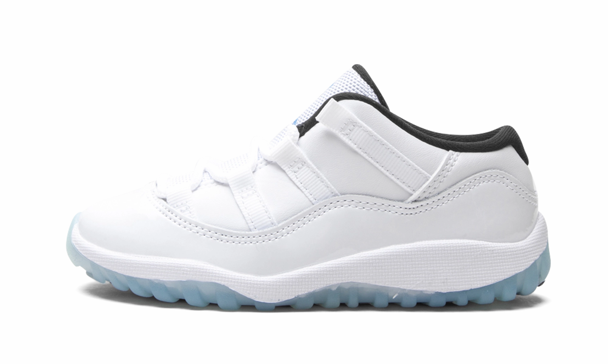 Official Direct Sale Air Jordan 11 Low TD "Legend Blue" Reputable Choice Straw, Roll Handle Strap