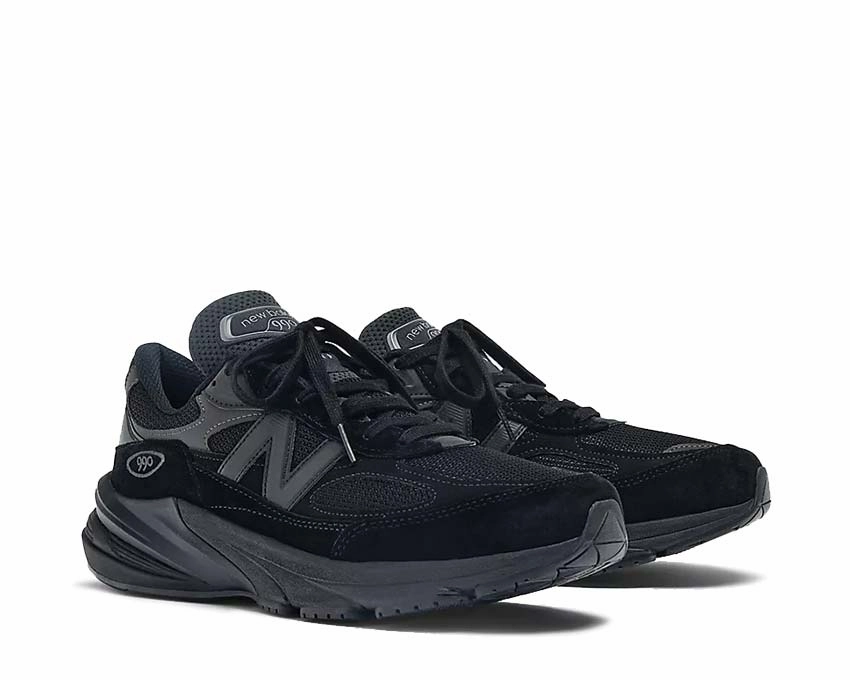 New Balance 990v6 Made in USA "Triple Black" Buy Smart, Unmatched Performance, Lightweight Design