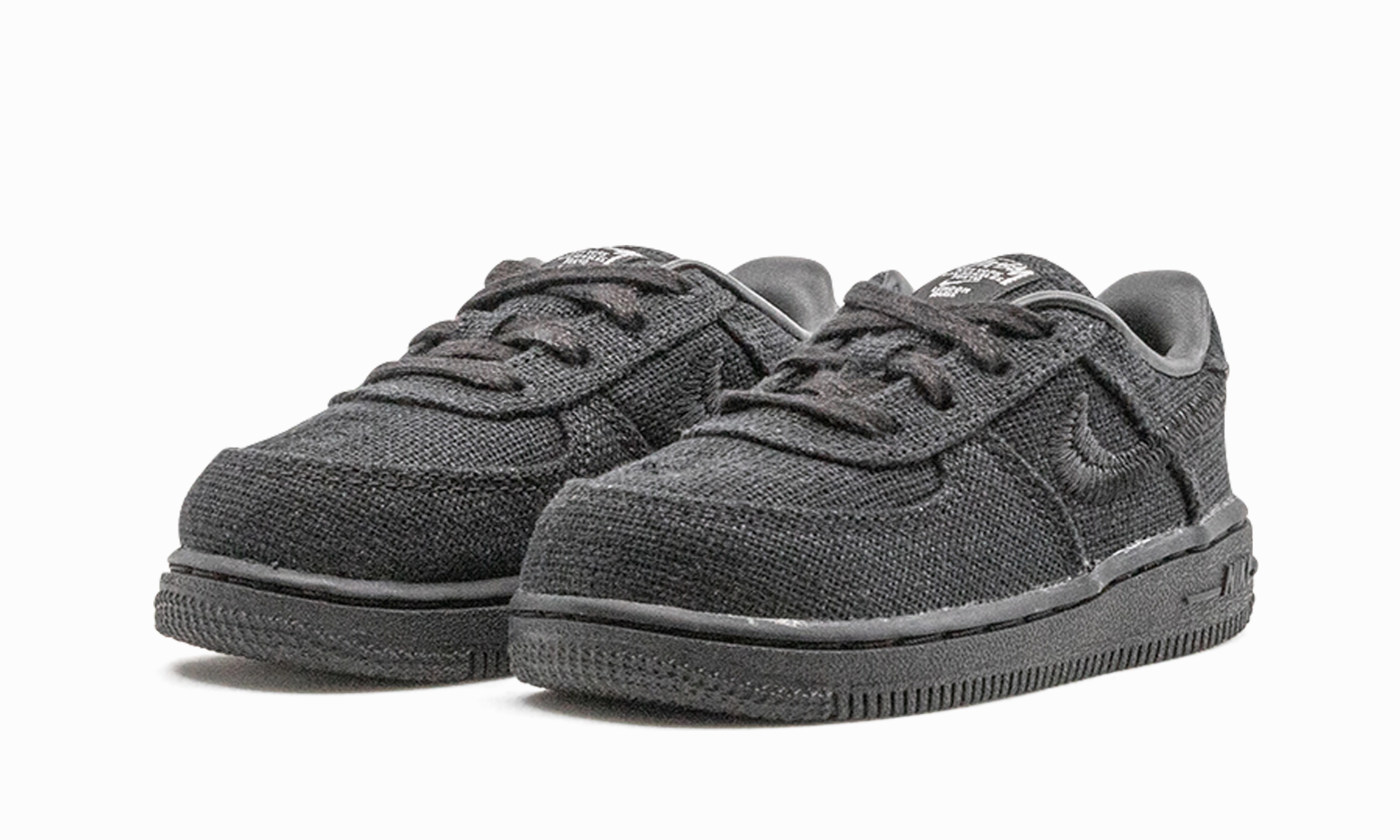 Woven, Gym Tote Bag With Shoe Compartment Air Force 1 Low TD "Stussy - Black"