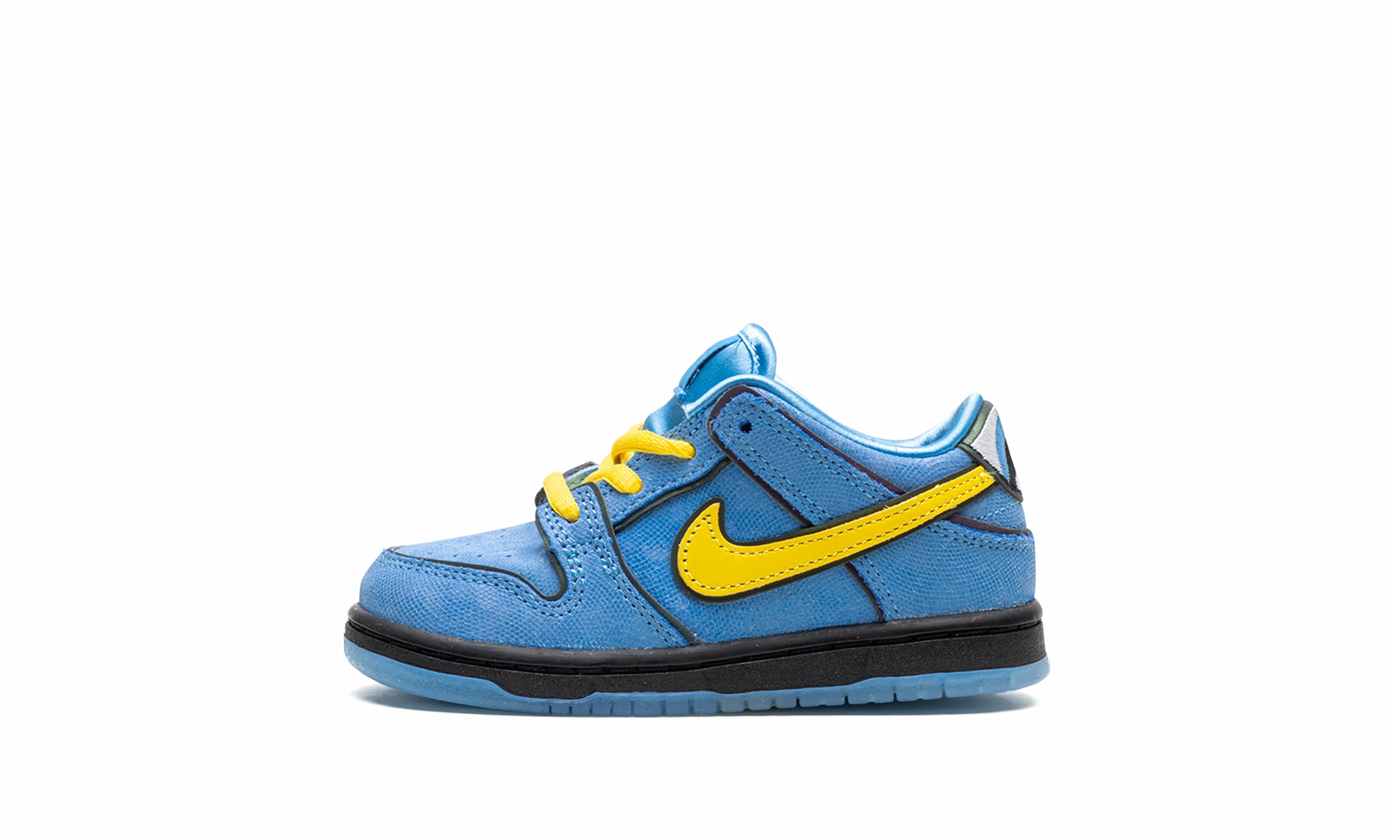 Front Flap Original Series SB Dunk Low TD "Powerpuff Girls - Bubbles" Personalized item offer Be Unique, Shop Unique