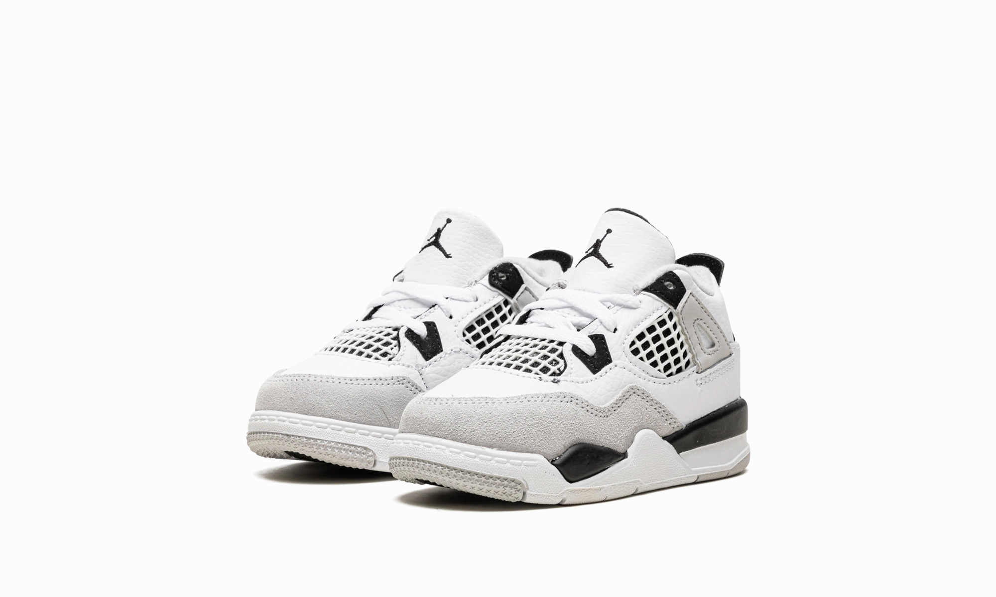 Drawstring Closure Air Jordan 4 Retro TD "Military Black"