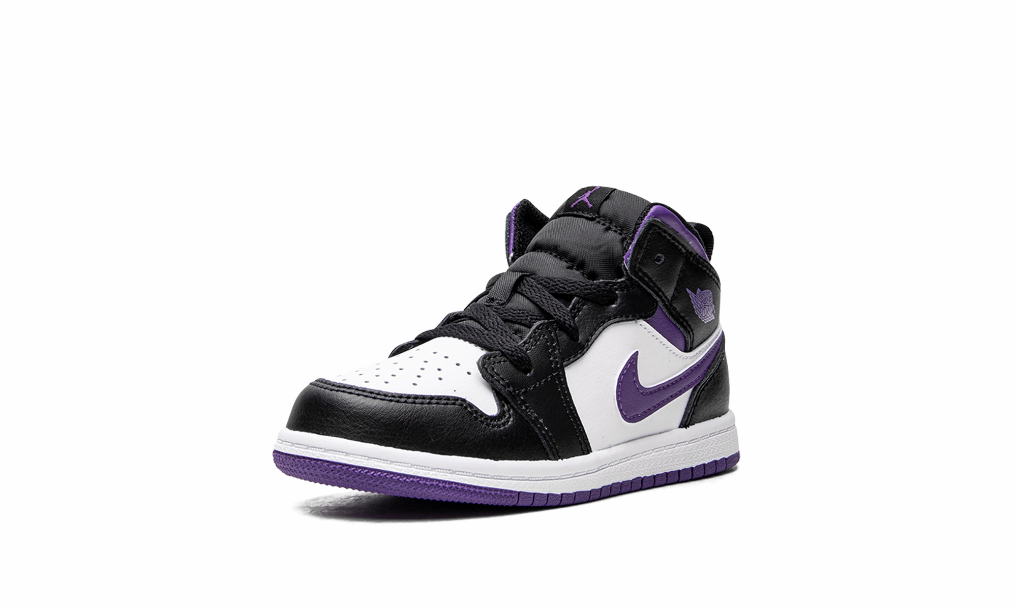 Jordan 1 Mid TD "Dark Iris" WomenS Leather Tote Bag