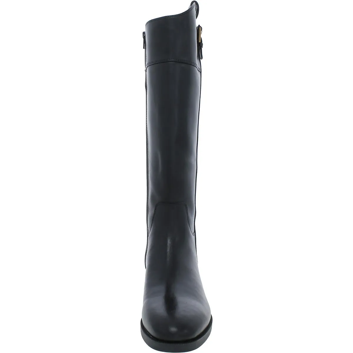 Phillipa Womens Leather Tall Knee-High Boots