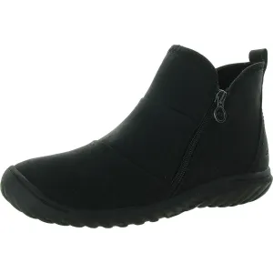 Piper Water Resistant Womens Faux Leather Outdoor Booties