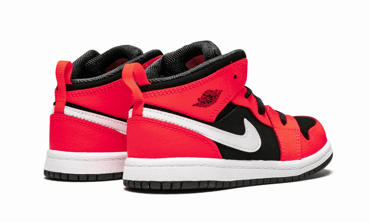 Front Flap Air Jordan 1 MID TD "Infrared 23"
