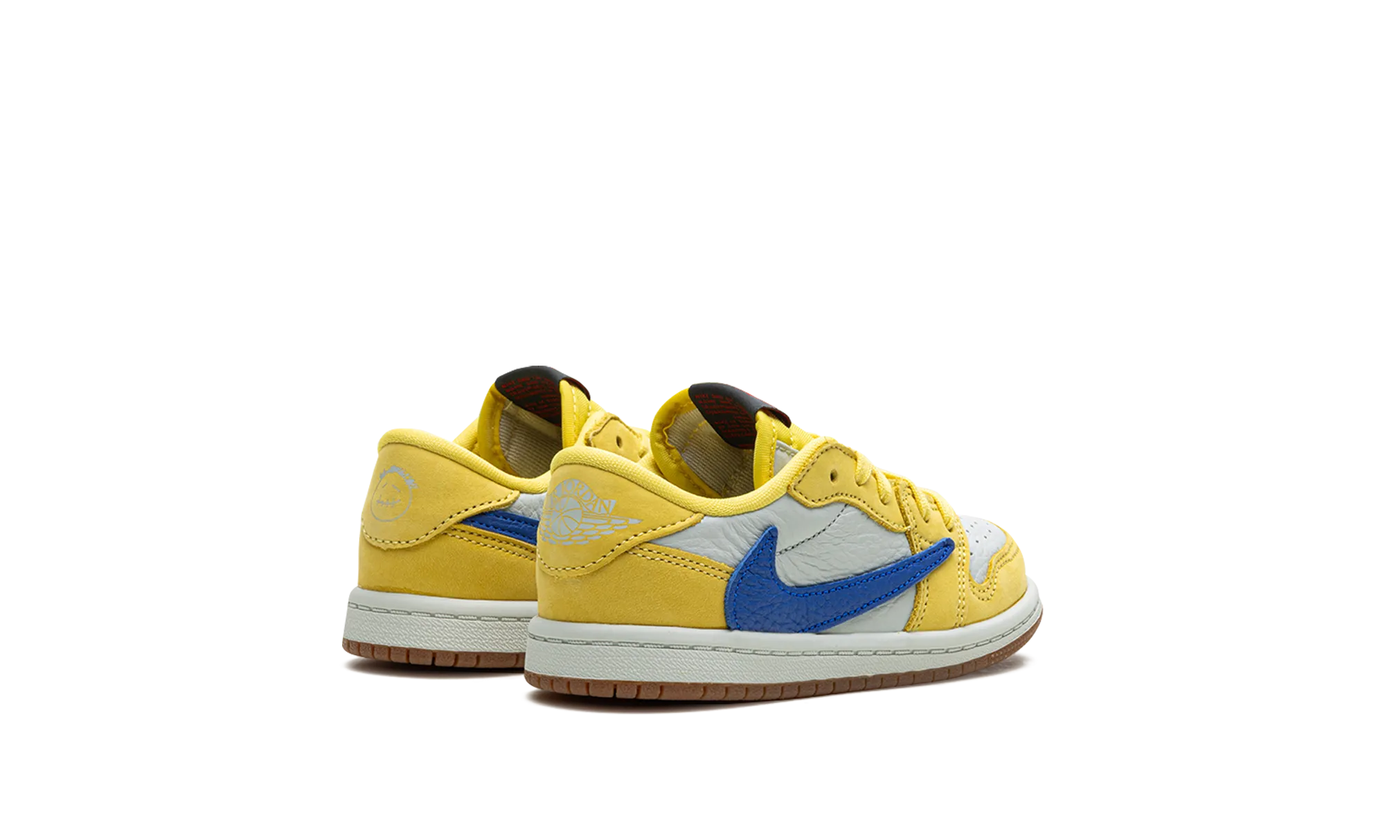 Jordan 1 Retro Low OG SP TD "Travis Scott - Canary" Anti-Slip Grip, Luxury Feel