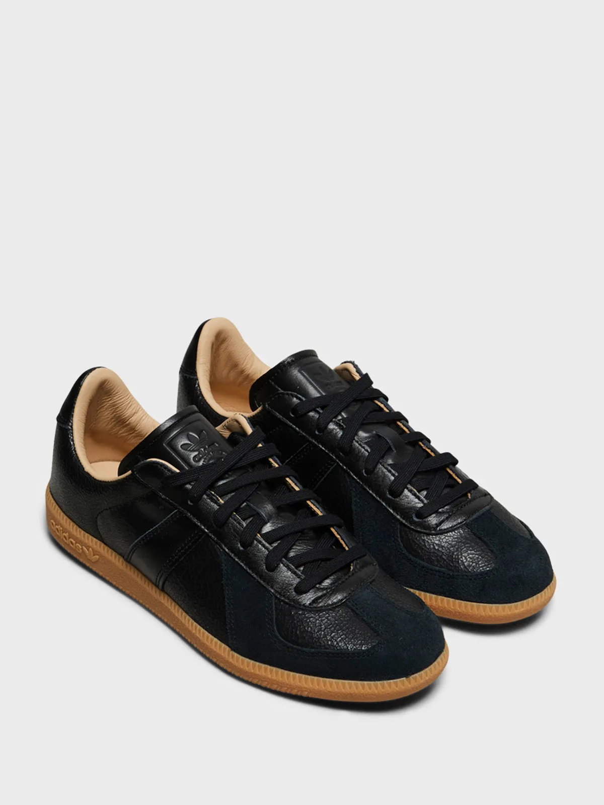 Reinforced Base BW Army Lux Sneakers in Core Black, Core Black and Gum