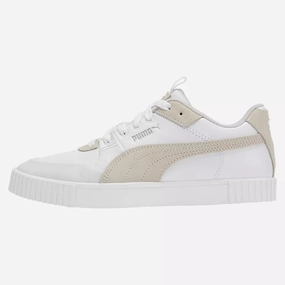 Upgrade Your Essentials Premium Customization New Women's Puma White Cali G Golf Shoes MSP$100 Points Redemption Best For Workouts