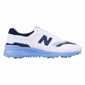 Effortlessly Cool Premium Quality New Balance 997 Spiked Golf Shoes Stylish Branded Crossbody Bag For Travel