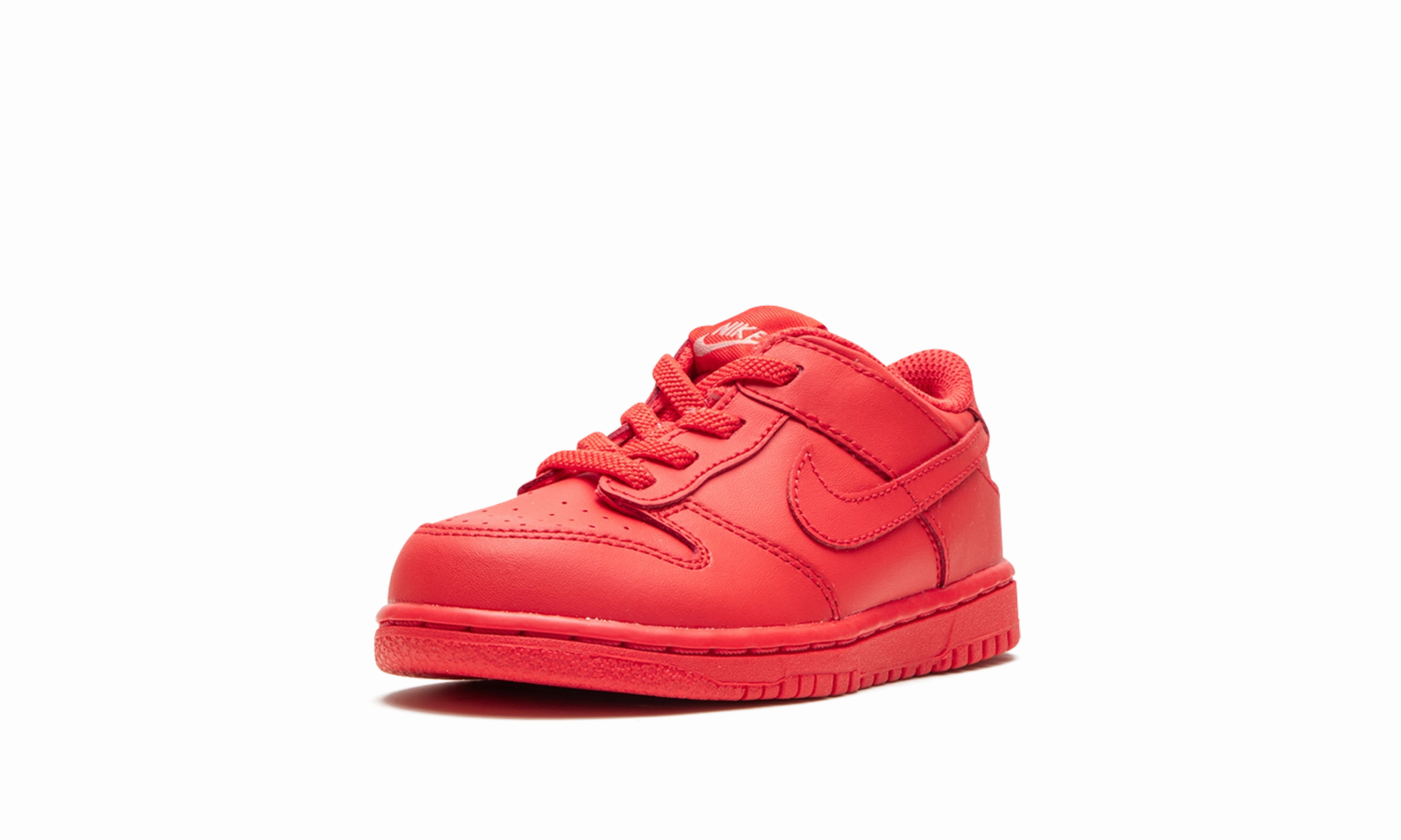 Dunk Low TD "Track Red" Quilted Leather Clutch