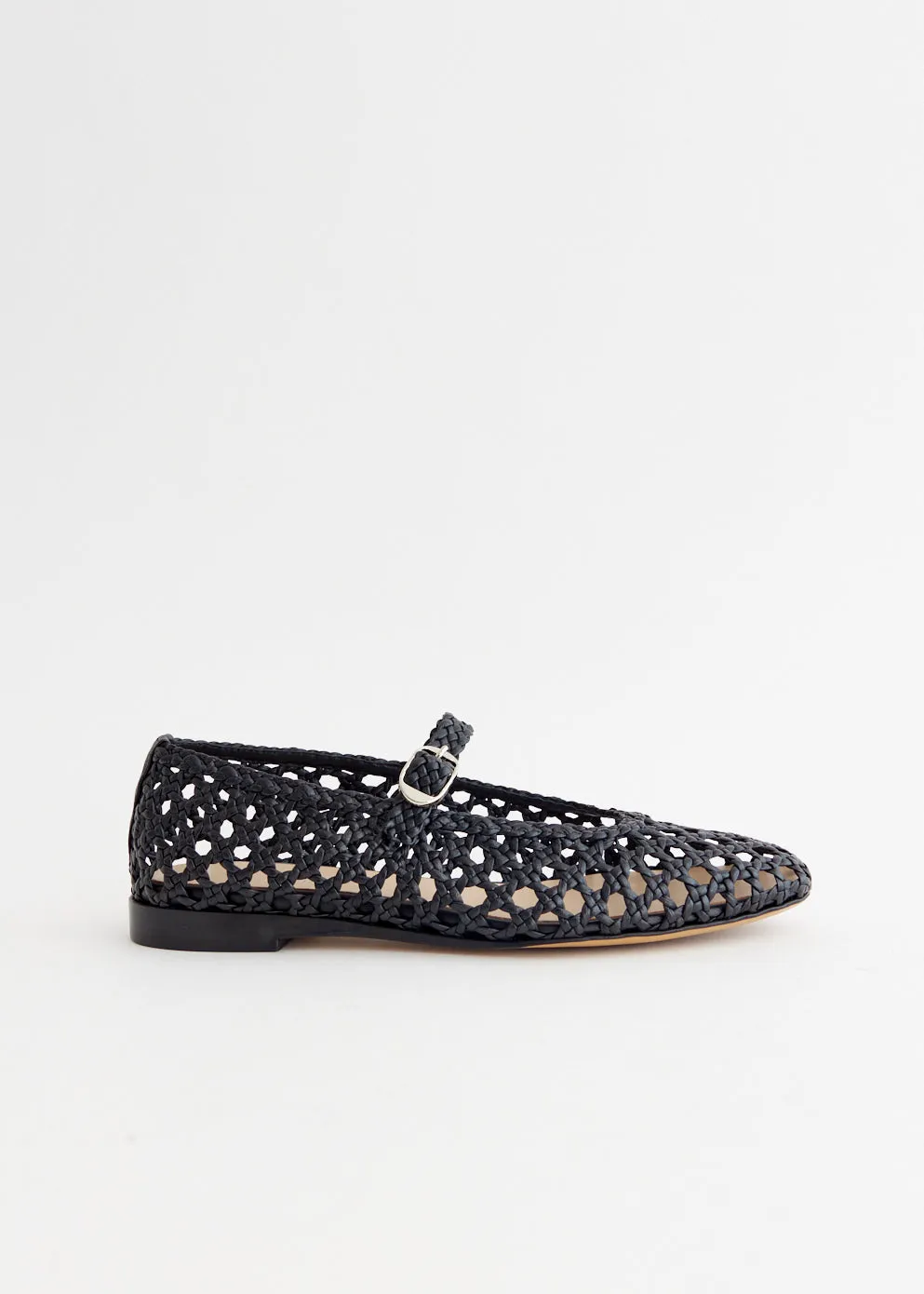 Designed For Movement Purchase Now Woven Leather Mary Jane Flats New Product Trial Level Up Your Style