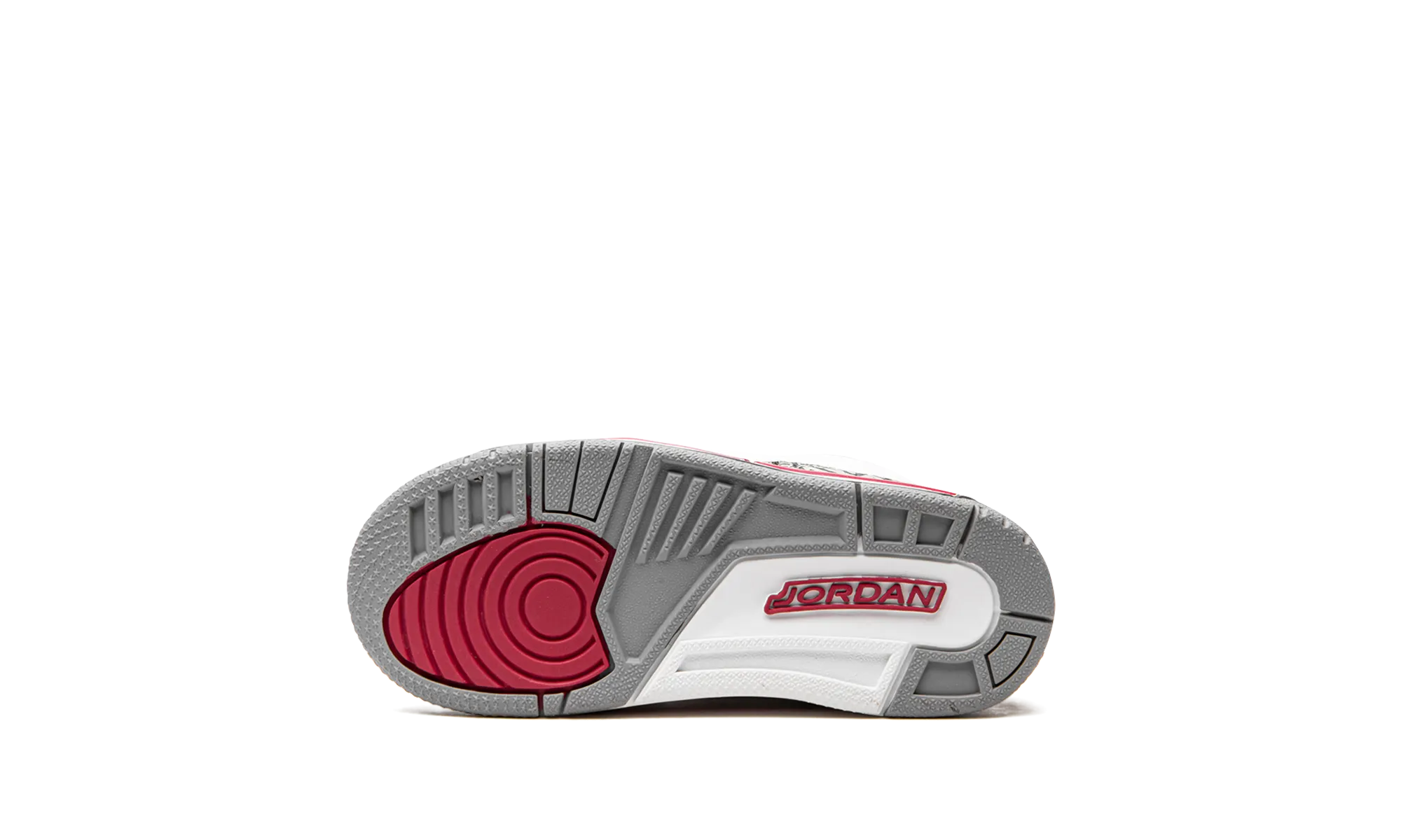 Air Jordan 3 TD "Cardinal" Kids Cartoon Backpack, Reinforced Base