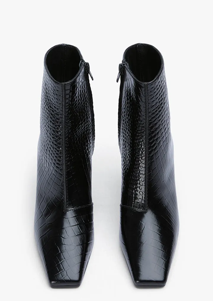 Queen Black Croc
