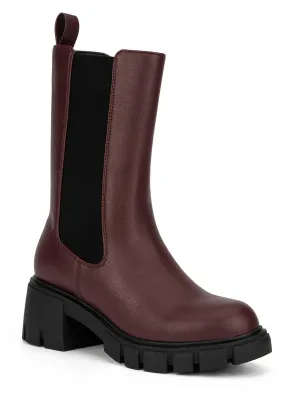Rae Chelsea Womens Round toe Comfy Ankle Boots