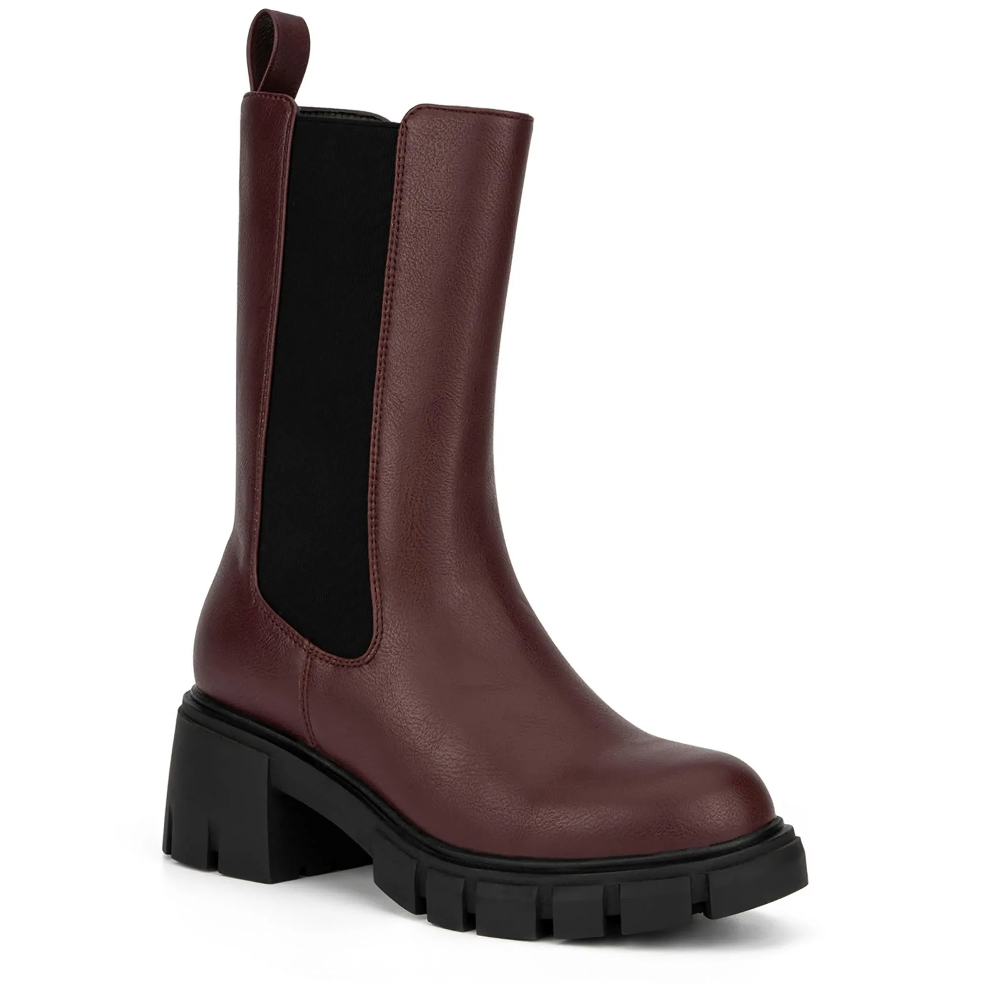 Rae Chelsea Womens Round toe Comfy Ankle Boots