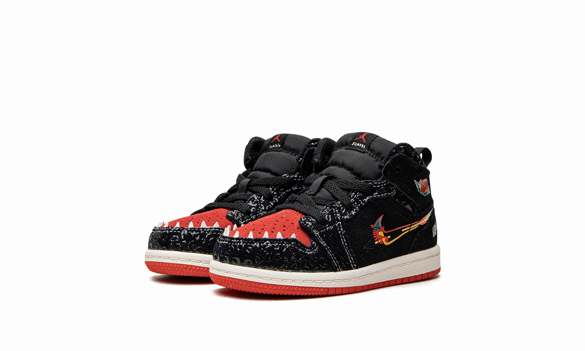 Soft And Breathable Air Jordan 1 Mid SE TD "Siempre Familia (TD)" Water-Resistant