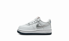 Rainy day special FORCE 1 TD "Pure Platinum/Barely Grape/Midnight Navy/Metallic Silver" Scarcely Any Left Custom Fit Available, Secure Fit, Reinforced Base