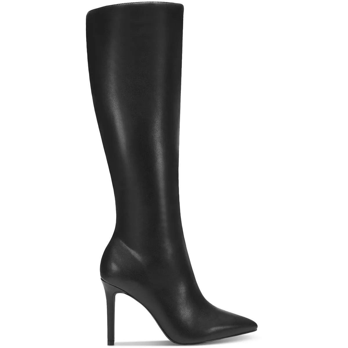 RAJELPWC Womens Wide Calf Manmade Knee-High Boots