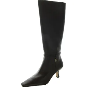 Raquel Womens Zipper Knee-High Boots