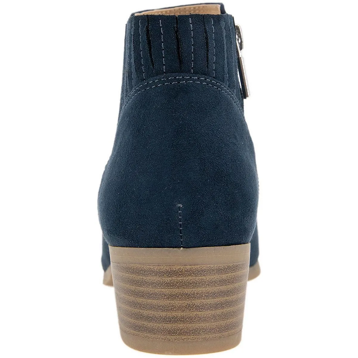 Reaction Womens Zipper Man Made Ankle Boots