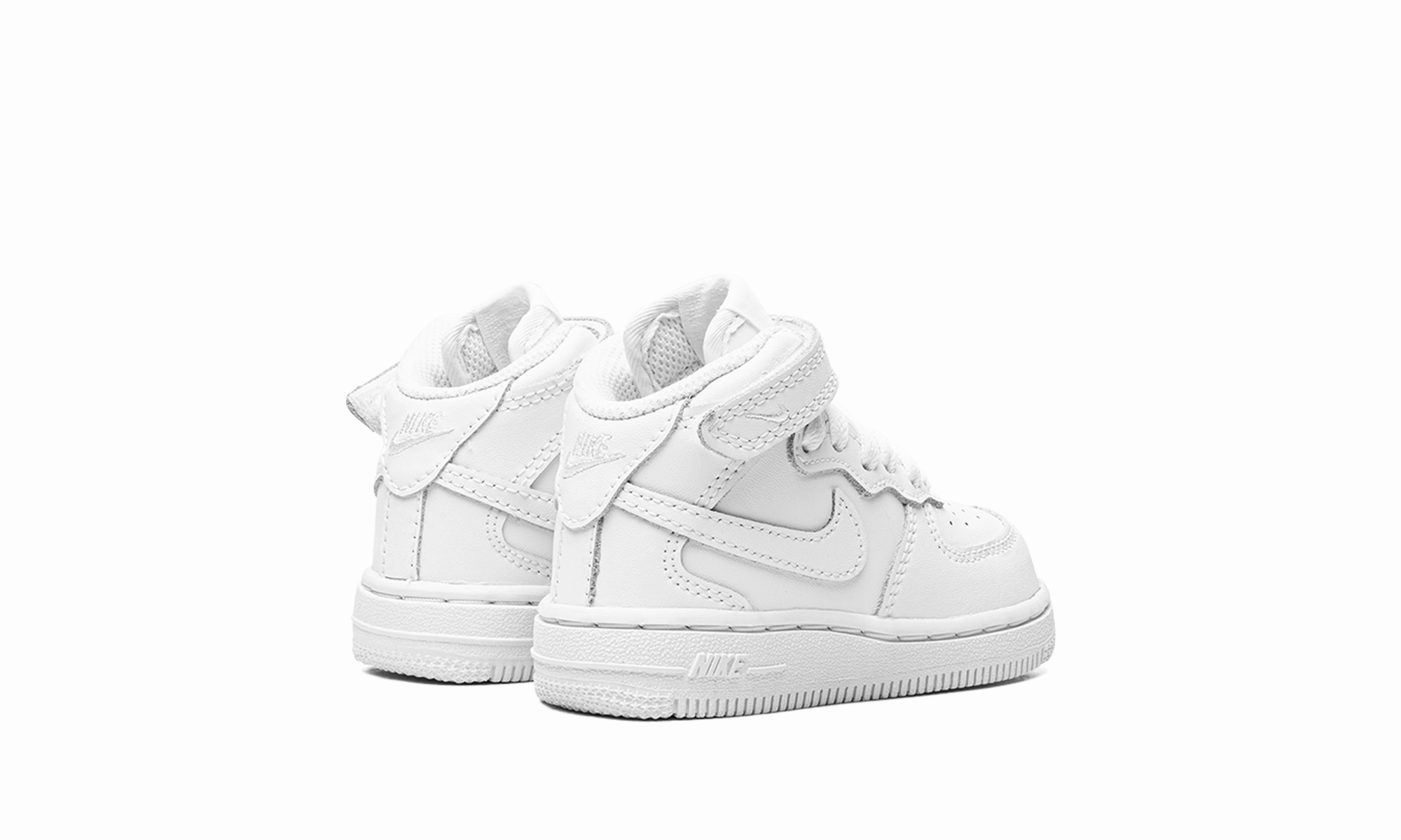 Anti-Slip Grip Air Force 1 Mid TD "White on White"