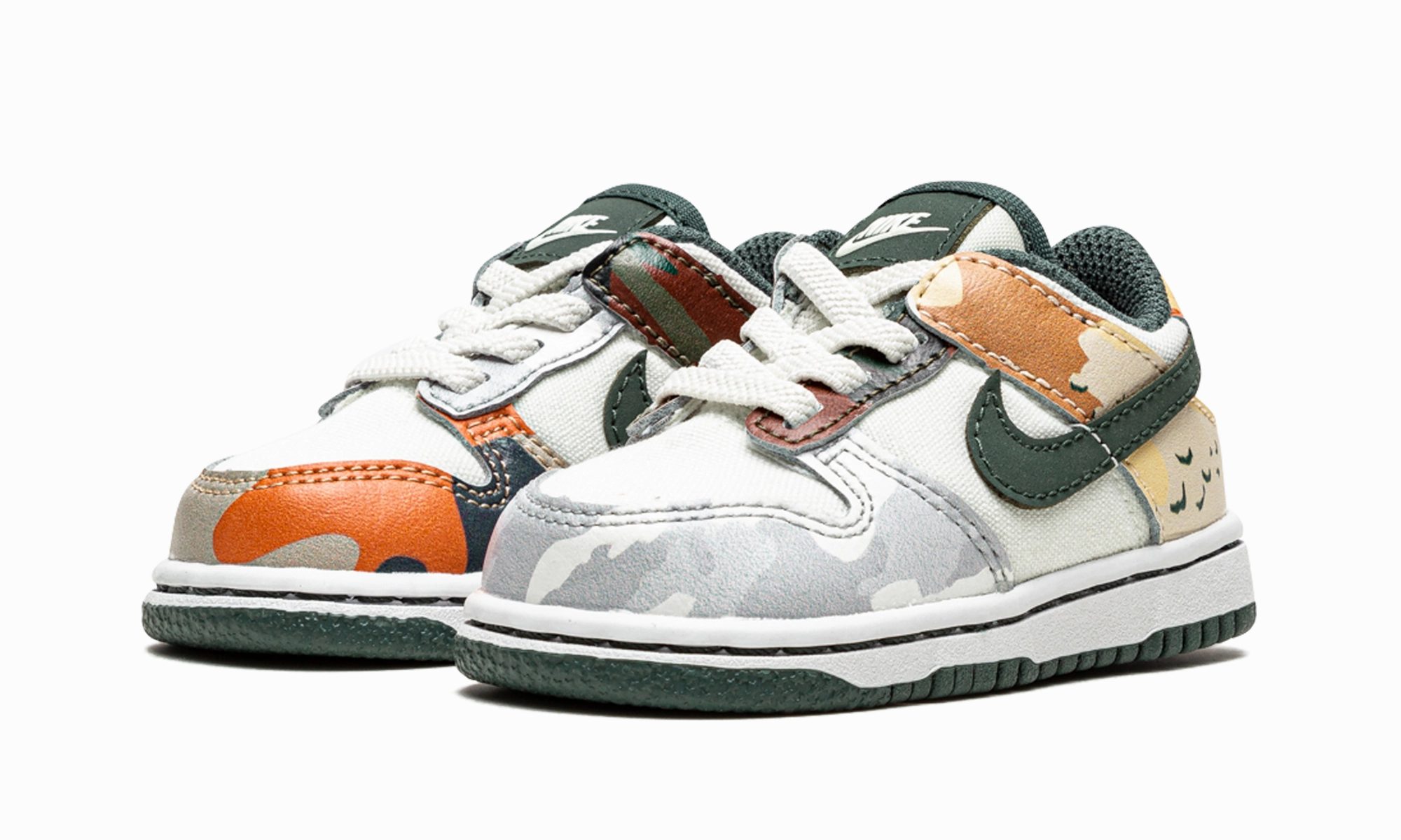 Clutch With Magnetic Snap Closure, Waterproof, WomenS Evening Clutch Dunk Low TD "Sail Multi-Camo"