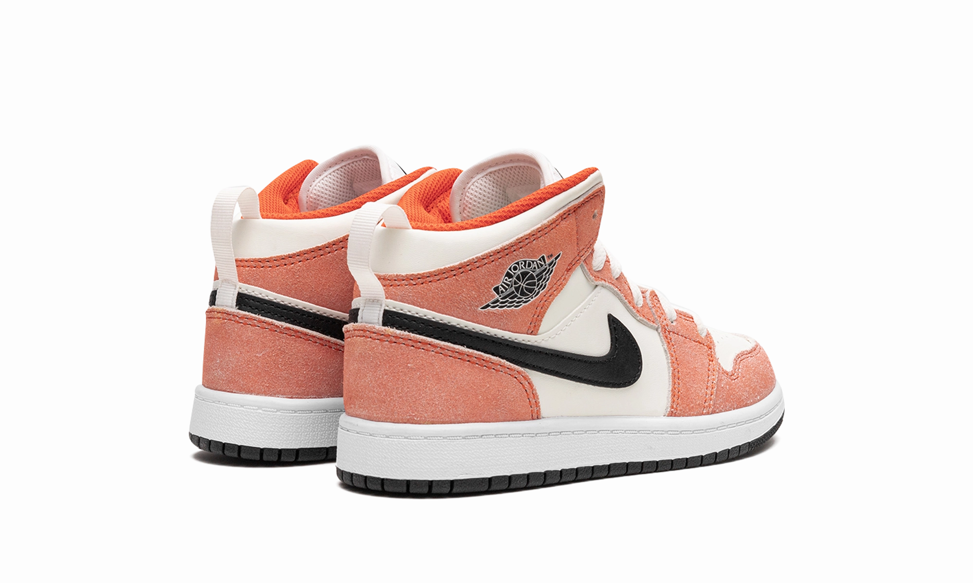 Jordan 1 Mid TD "Orange Suede" Smart Looks, Cork, Add To Cart