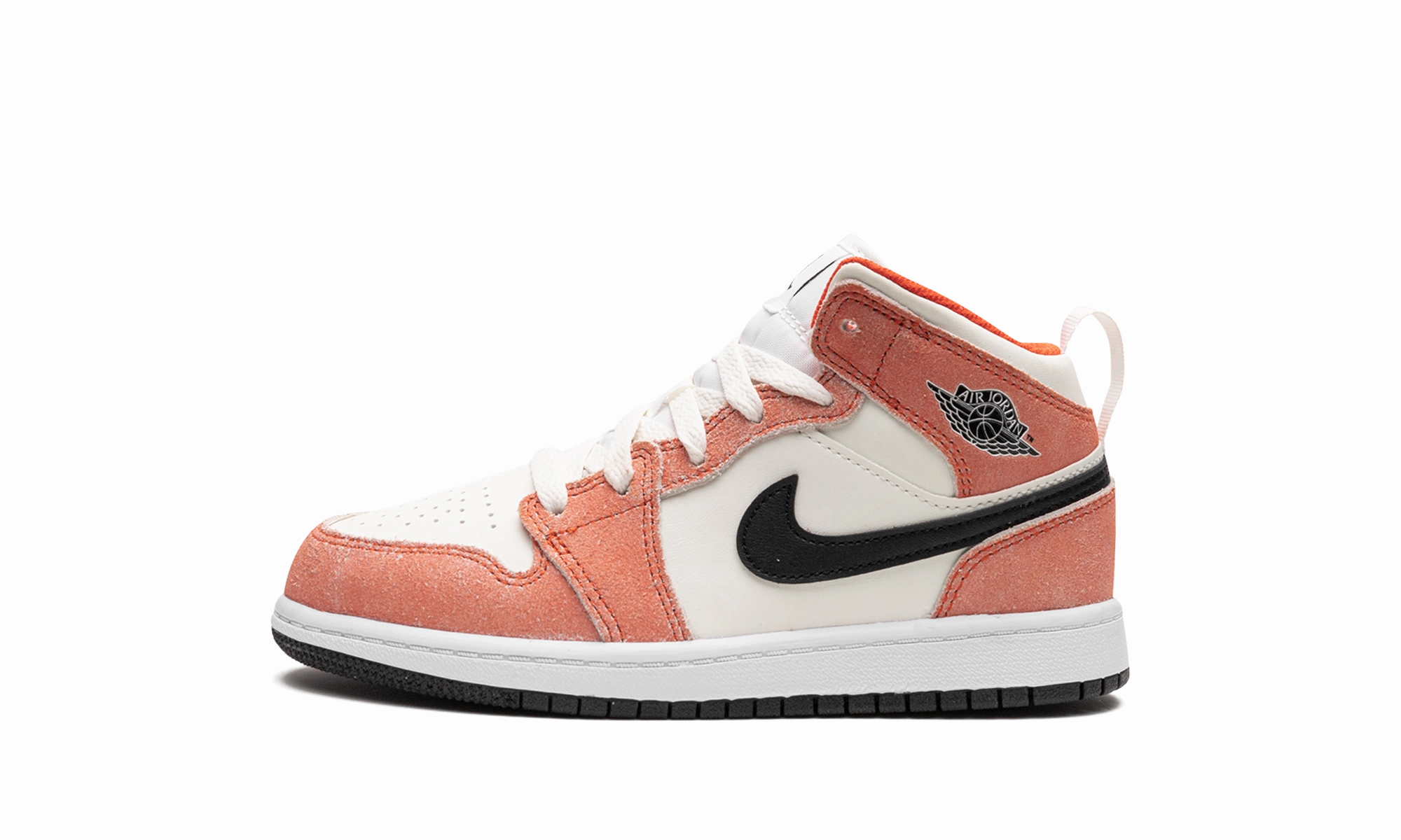 Join The Trend Recycled material special Jordan 1 Mid TD "Orange Suede" Customized product deal