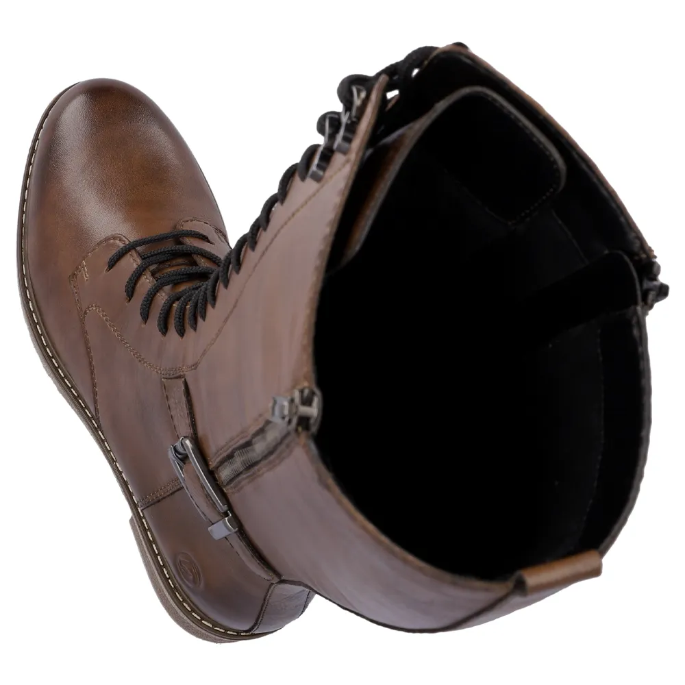 Remonte D1A74-22 Aida Tall Leather Chestnut Boot (Women's)