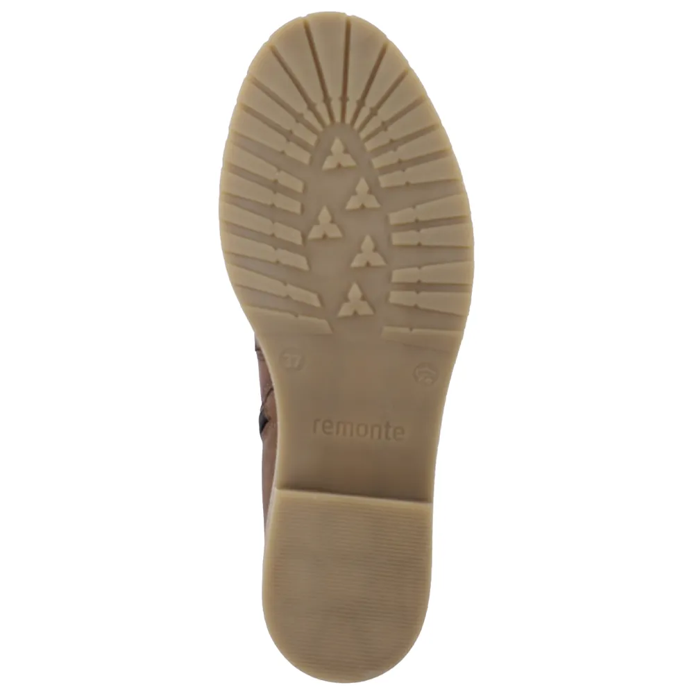 Remonte D1A74-22 Aida Tall Leather Chestnut Boot (Women's)