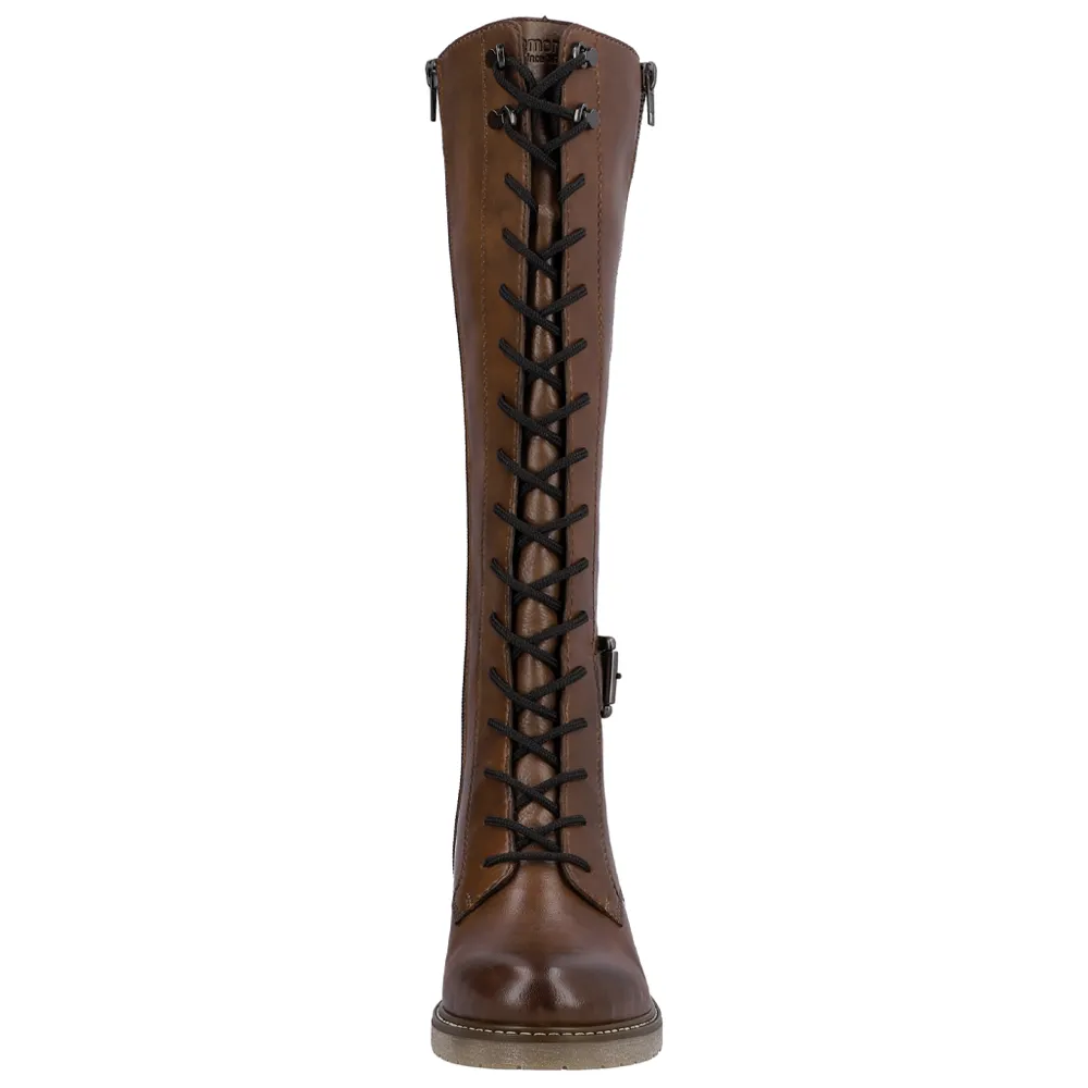 Remonte D1A74-22 Aida Tall Leather Chestnut Boot (Women's)