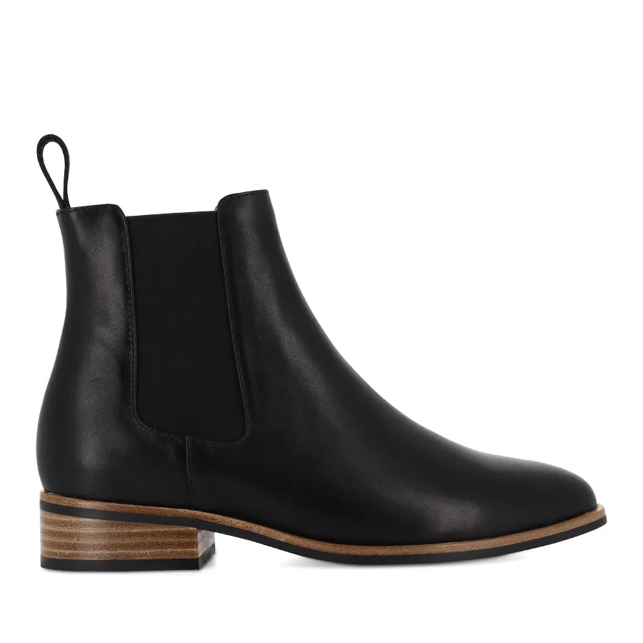 REMORA - BLACK LEATHER