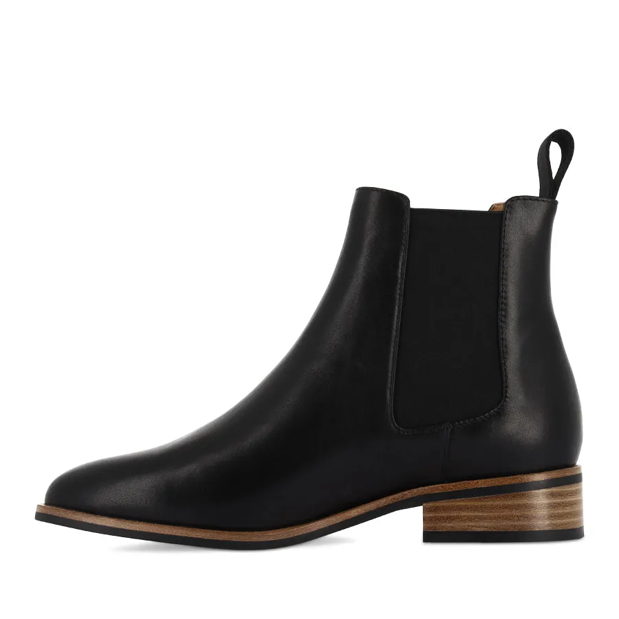 REMORA - BLACK LEATHER