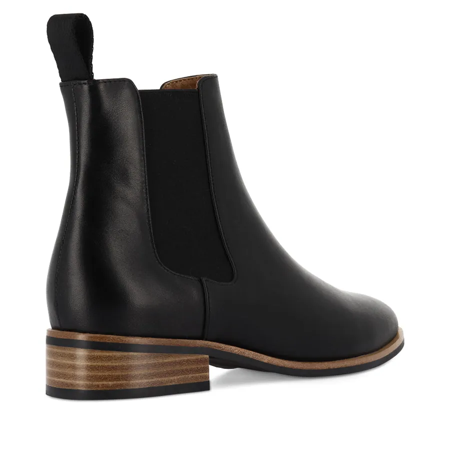 REMORA - BLACK LEATHER
