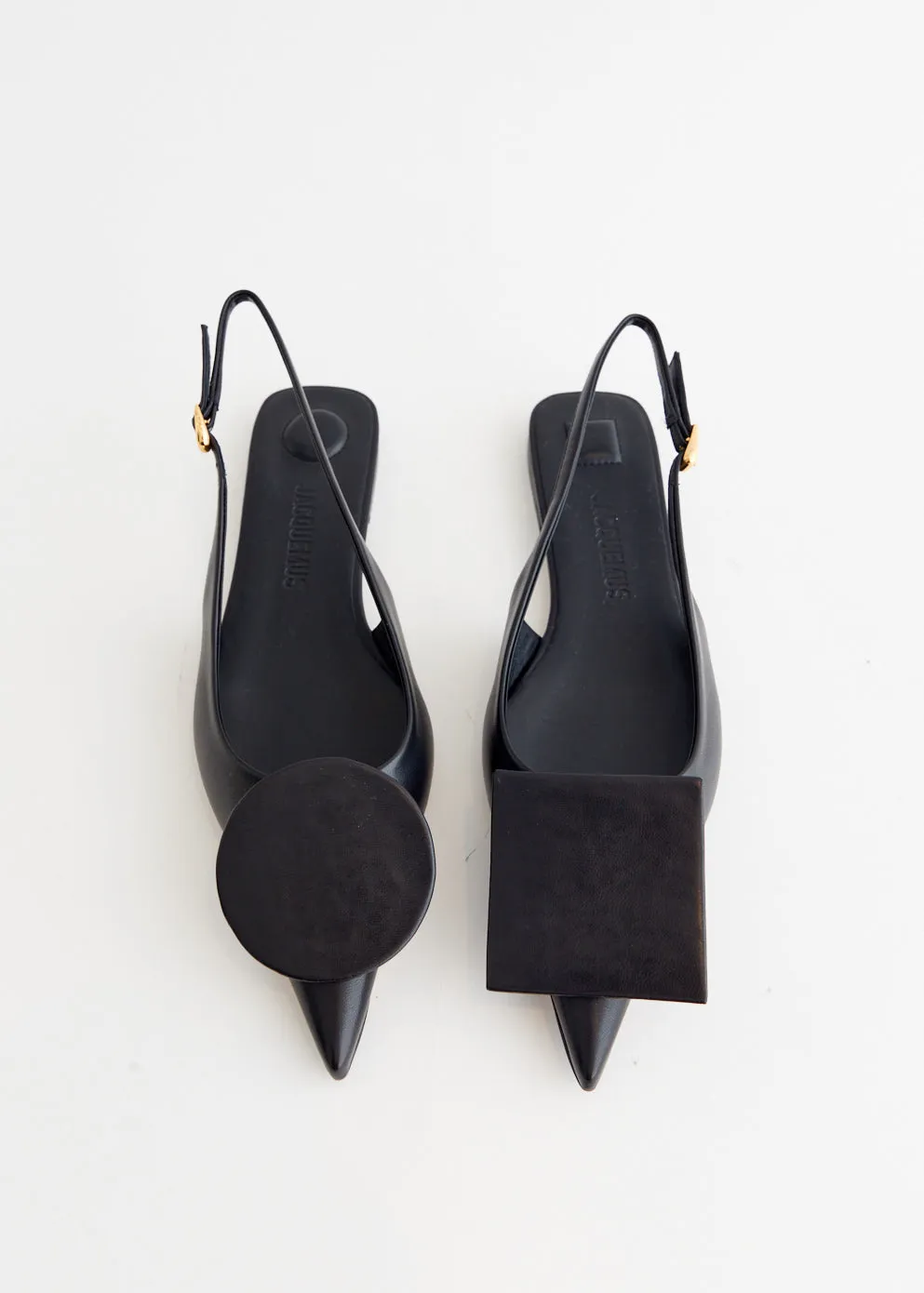 Engineered To Perform, Zipper Closure, Timeless Look Les Slingbacks Duelo Flats
