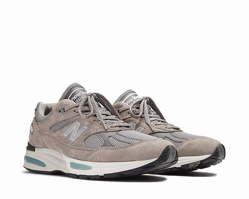 Fold-Over Flap, Exclusive Access, Best Price Online New Balance 991v2 Made in UK "Silver"