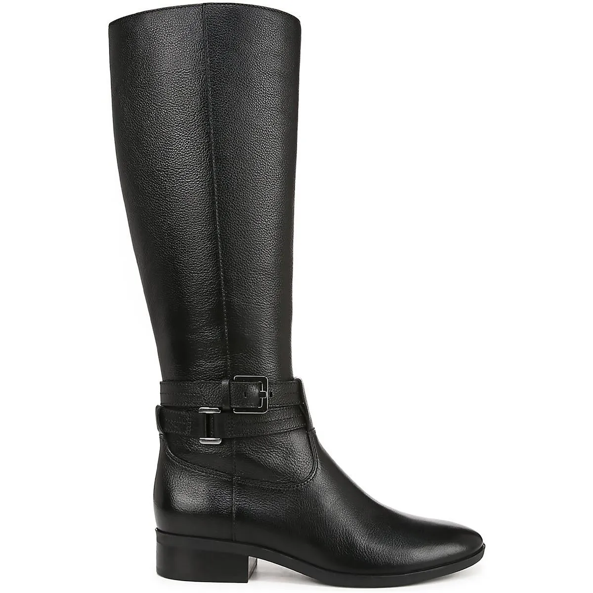 Rory Womens Leather Narrow Calf Knee-High Boots