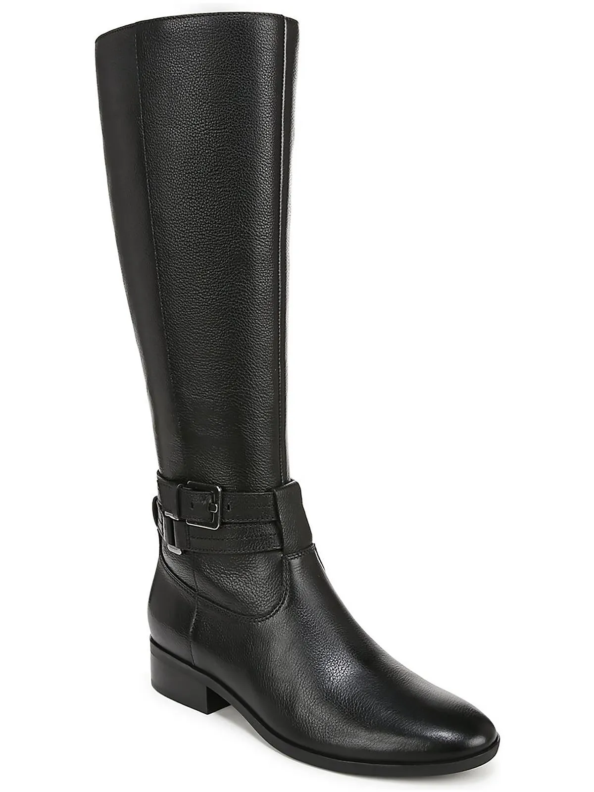 Rory Womens Leather Narrow Calf Knee-High Boots
