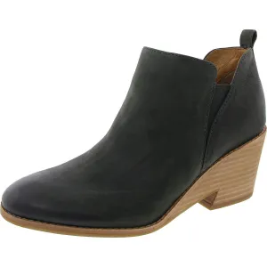 SACORA Womens Laceless Leather Chelsea Boots