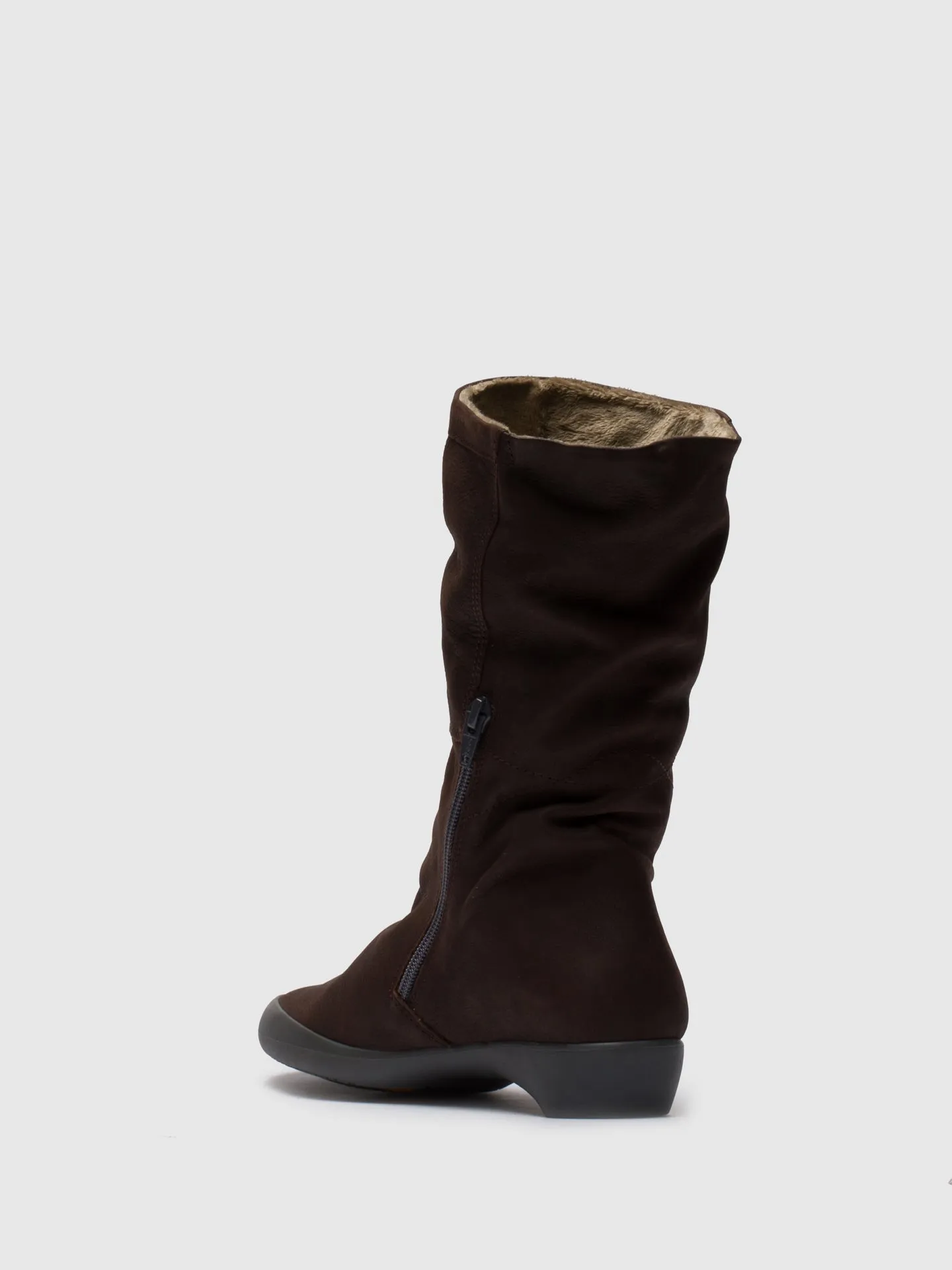 SaddleBrown Knee-High Boots