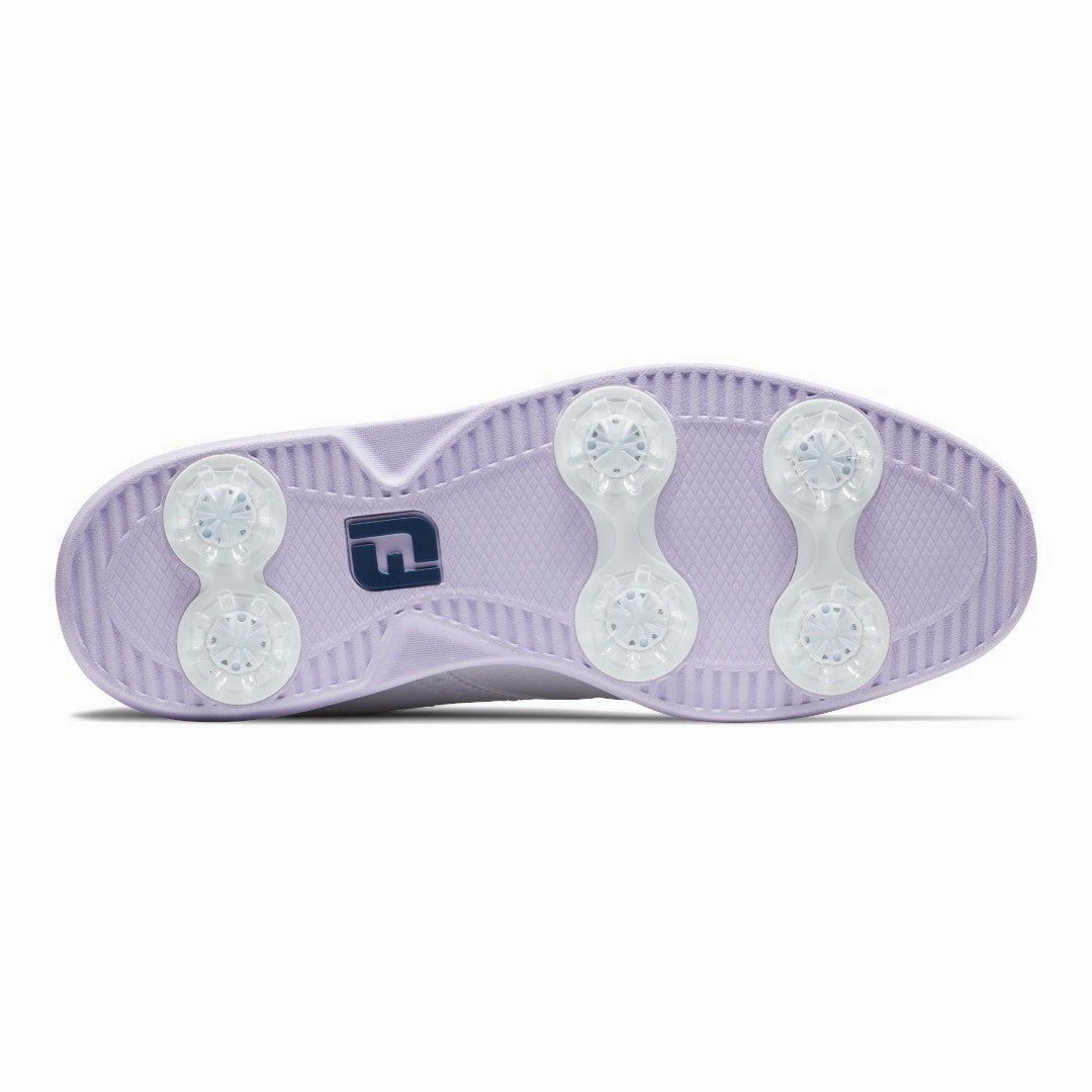 Footjoy Ladies Traditions Golf Shoes 97930 Top Zipper, Satchel Bag With Detachable Strap