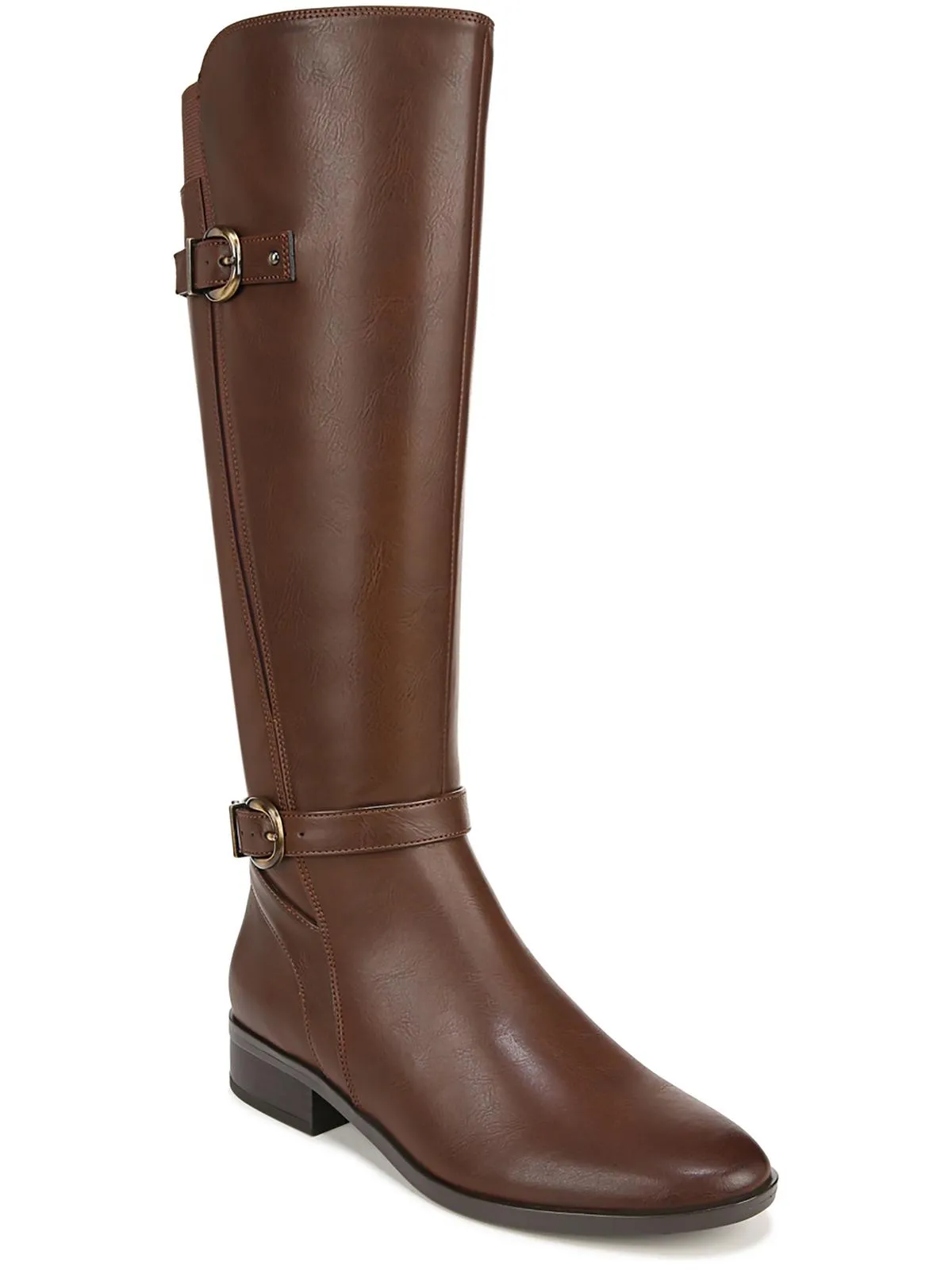 Sahara Womens Faux Leather Knee-High Boots