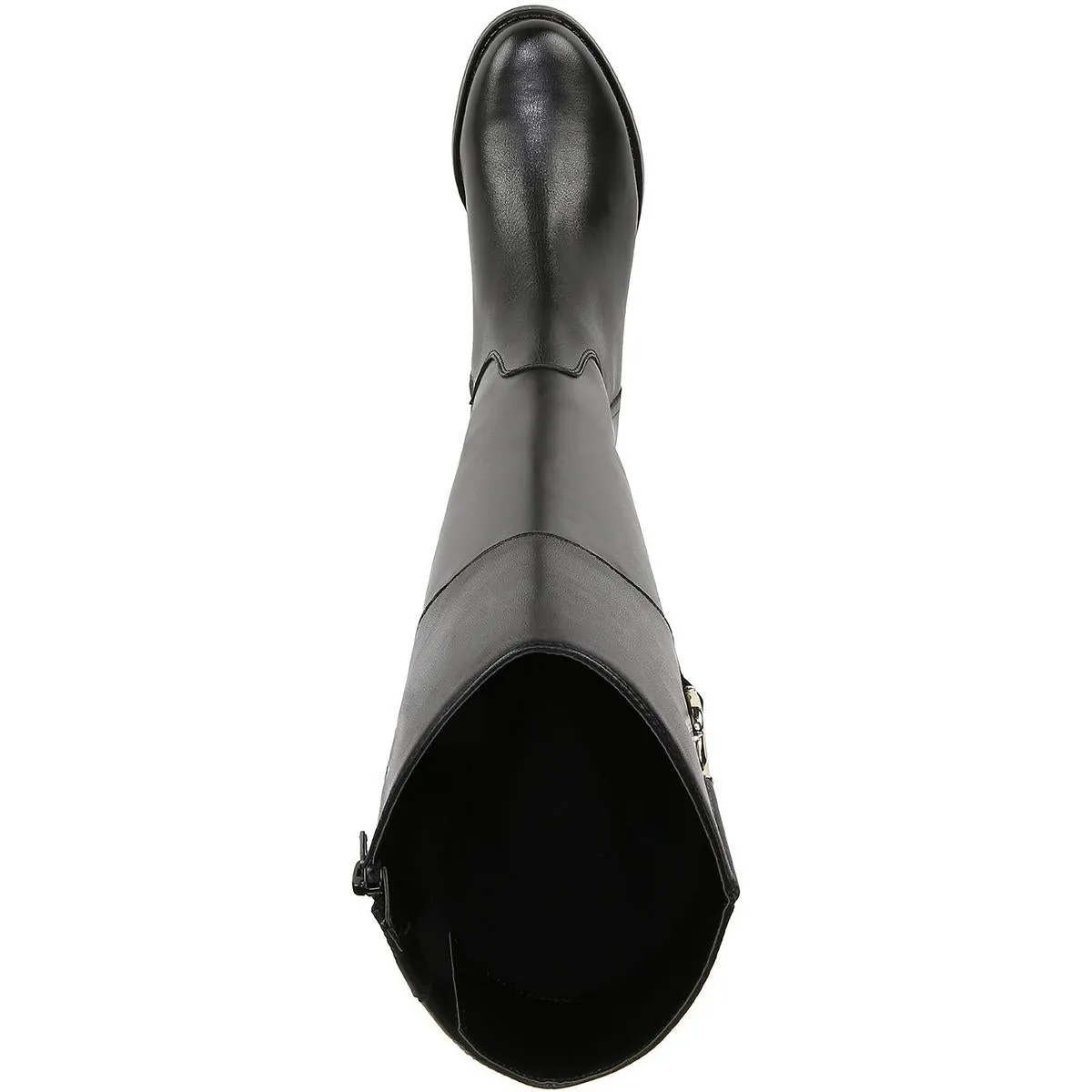 Sandraa Womens Leather Riding Knee-High Boots