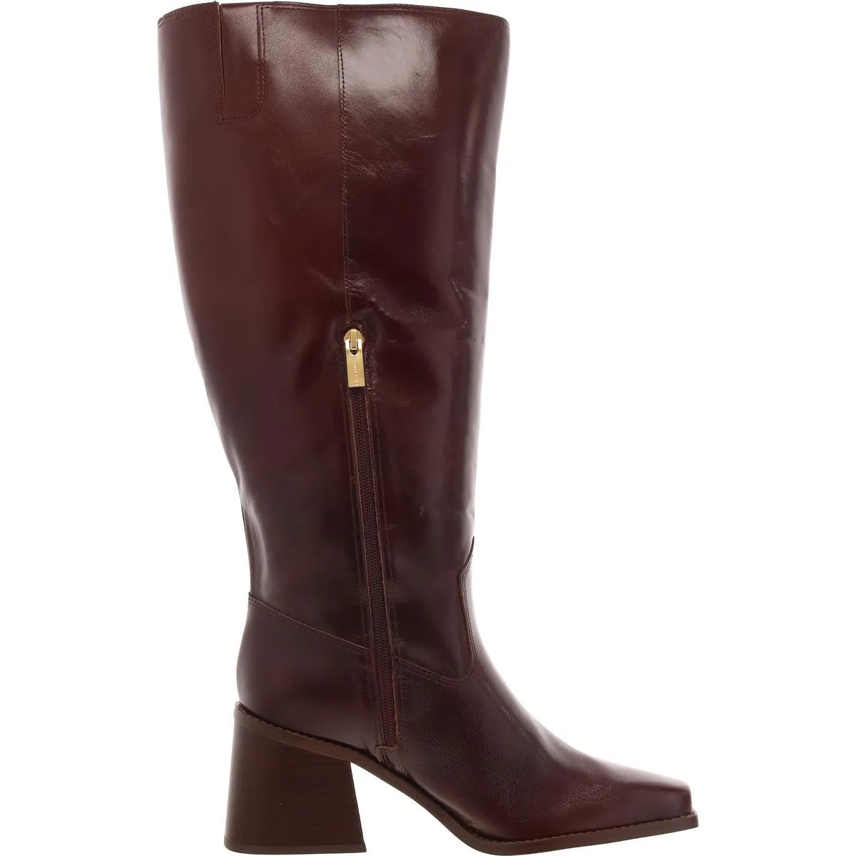 Sangeti Womens Extra Wide Calf Leather Knee-High Boots