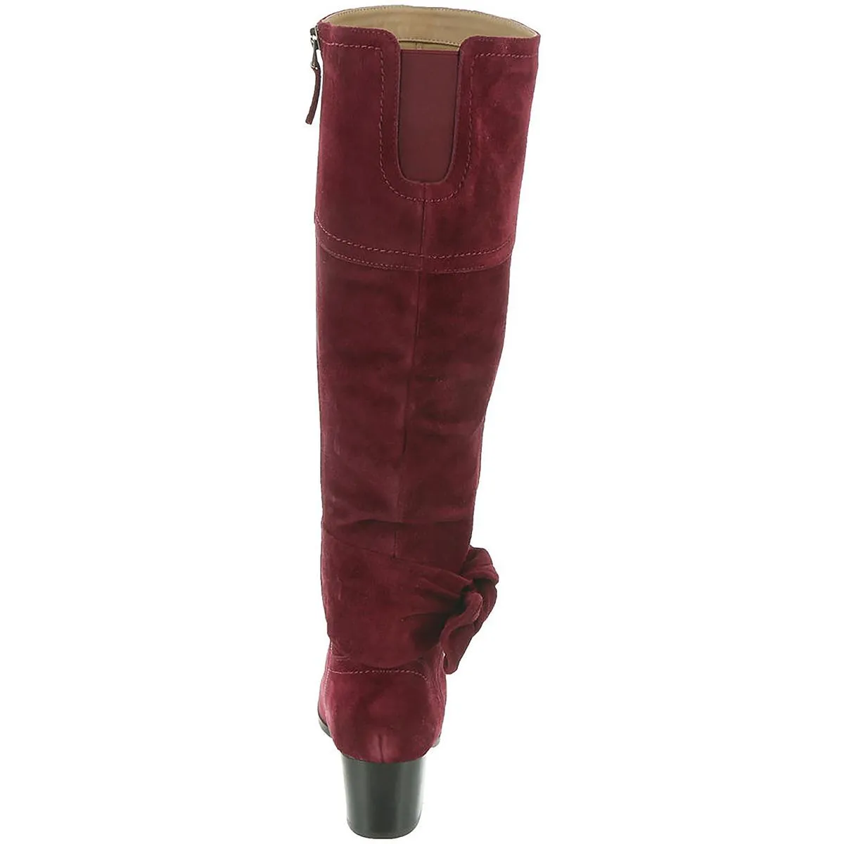 Sassy Womens Suede Round Toe Knee-High Boots